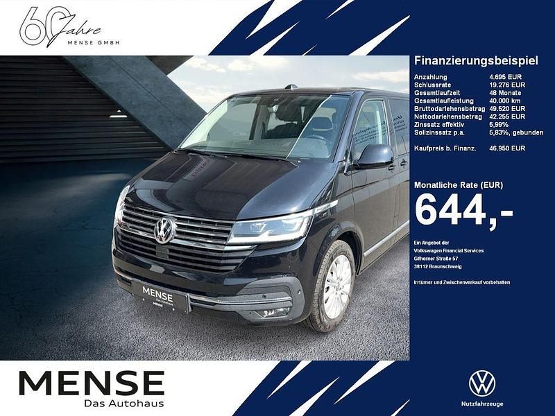 Deep black perleffekt Gebraucht 2021 VW T6.1 Highline Van | 46.950 € (Superpreis) - Bild 1/4