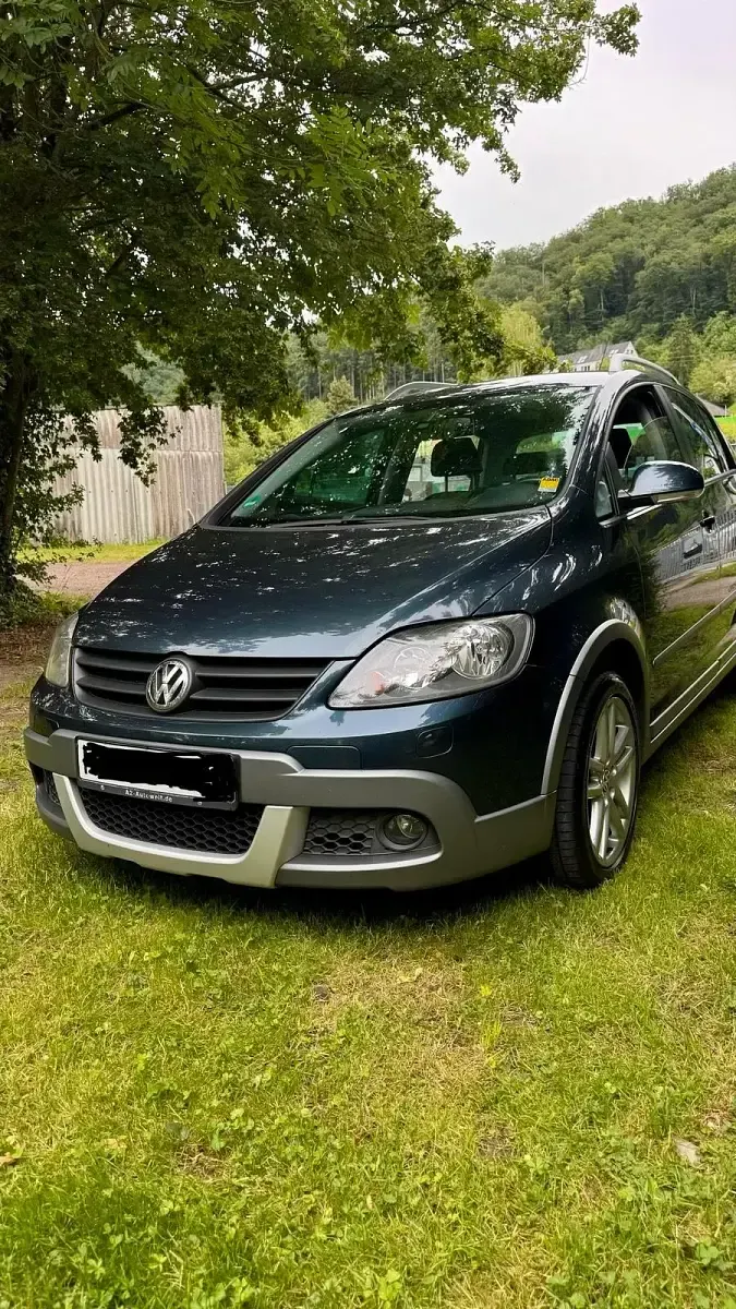 Gebraucht VW Golf Plus Cross 140 PS (102 kW) 2008 Blau Van / Kleinbus