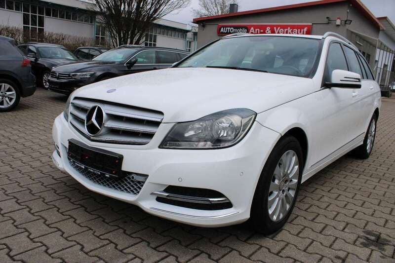 Weiß Gebraucht 2013 Mercedes C180 Avantgarde Kombi | 9.490 € (Guter Preis) - Bild 1/4