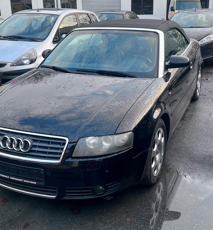 Schwarz Gebraucht 2003 Audi A4 Cabriolet Cabrio | 1.800 € (Superpreis) - Bild 1/4