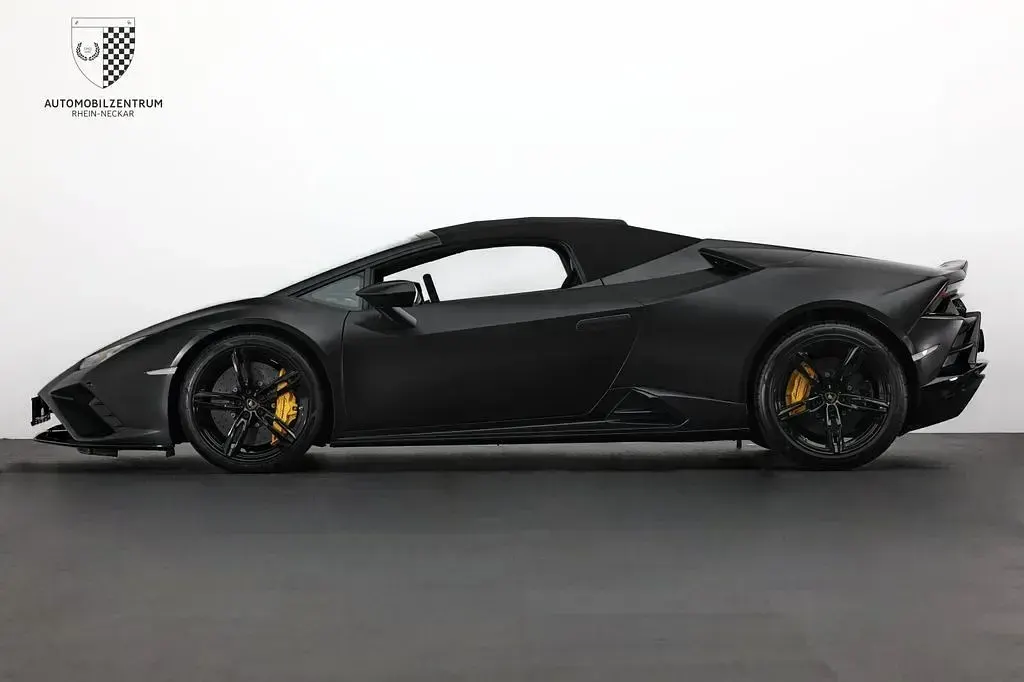Gebraucht Lamborghini Huracán 610 PS (448 kW) 2020 Blu le mans (mattschwarz folie Cabrio