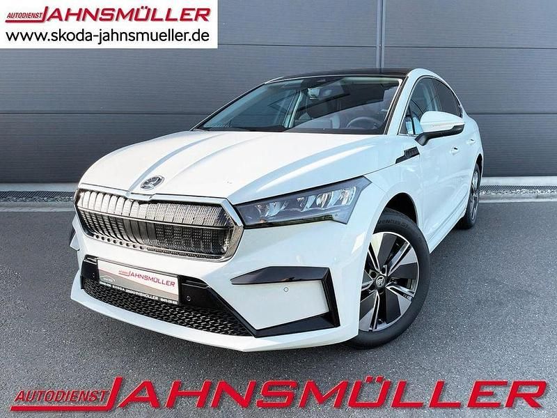 Weiß Gebraucht 2024 Skoda Enyaq iV SUV | 38.200 € (Teuer) - Bild 1/4