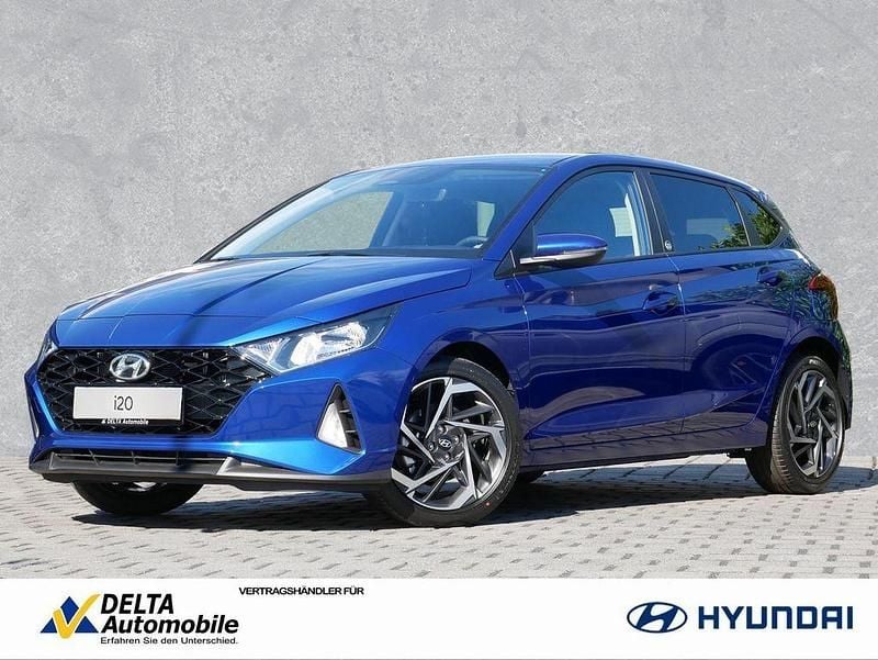 Intense blue / mic Gebraucht 2022 Hyundai i20 Edition 30+ Limousine | 15.990 € (Guter Preis) - Bild 1/4