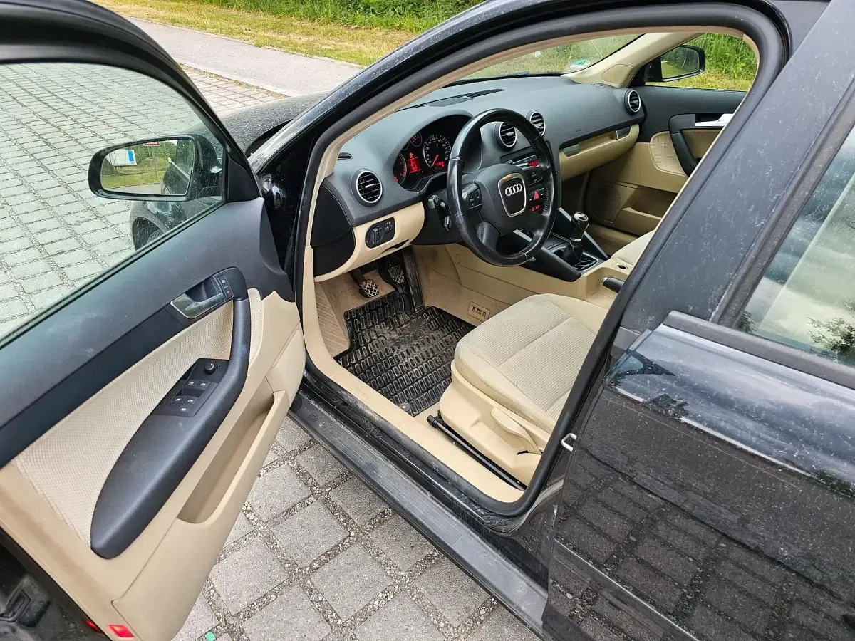 Używany Audi A3 105 KM (77 kW) 2008 Czarny Hatchback