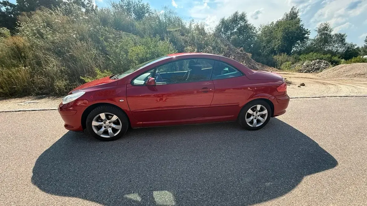 Gebraucht Peugeot 307 CC Sport 140 PS (102 kW) 2006 Rot Cabrio