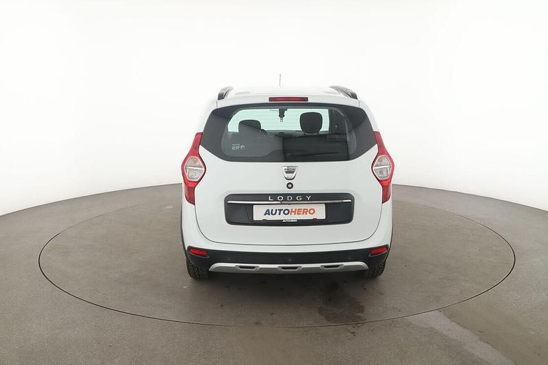 Gebraucht Dacia Lodgy Stepway 102 PS (75 kW) 2019 Weiß Van / Kleinbus