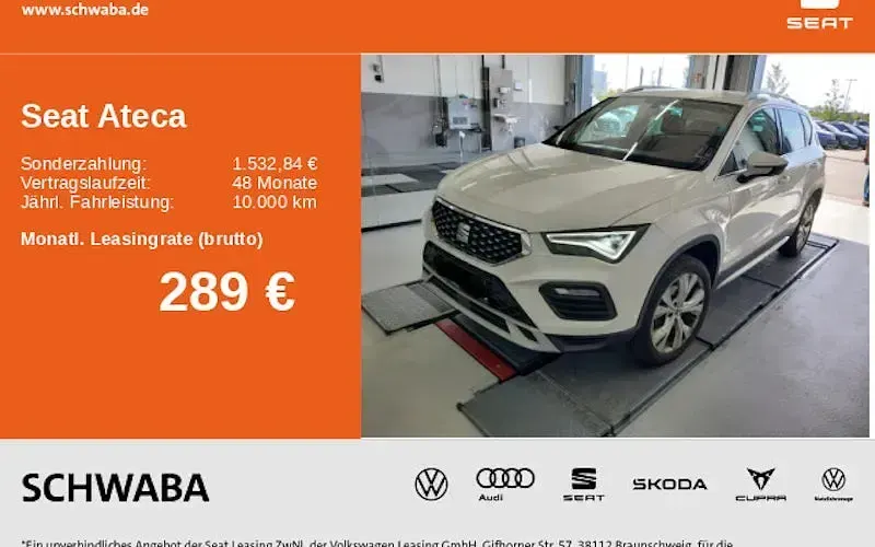 Gebraucht Seat Ateca Xperience 150 PS (110 kW) 2023 Weiß SUV