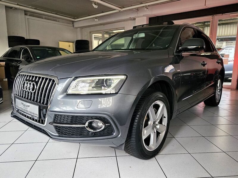 Grau Gebraucht 2015 Audi Q5 S-Line SUV | 23.900 € - Bild 1/4