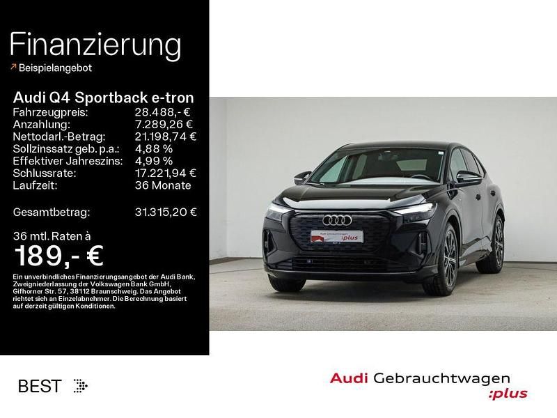 Gebraucht Audi e-tron S-Line 125 kW (170 PS) 2022 Mythosschwarz metallic (metallic) SUV