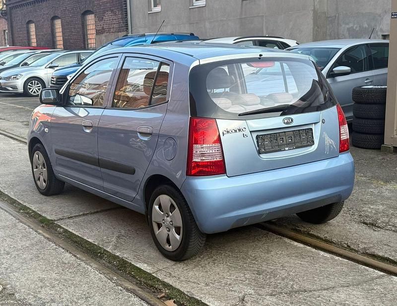Gebraucht Kia Picanto LX 65 PS (47 kW) 2008 Blau Kleinwagen