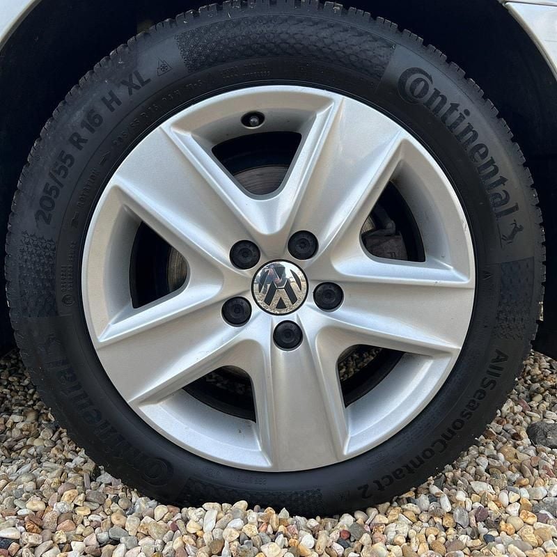 Gebraucht VW Golf VI 110 PS (80 kW) 2009 Silber Kleinwagen