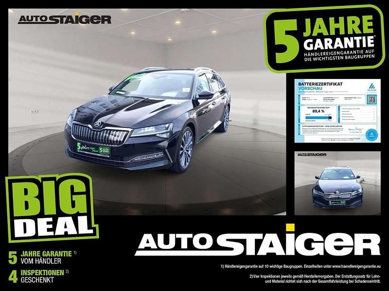 Schwarzmagic perleffekt Gebraucht 2020 Skoda Superb LAURIN & KLEMENT Kombi | 21.990 € (Fairer Preis) - Bild 1/4