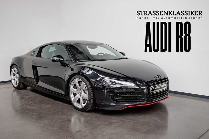 Schwarz Gebraucht 2009 Audi R8 Coupé Sport Coupé | 54.900 € (Fairer Preis) - Bild 1/4