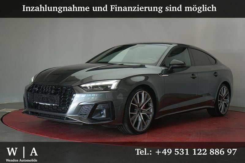 Grau Gebraucht 2023 Audi A5 S-Line Coupé | 45.890 € (Teuer) - Bild 1/4