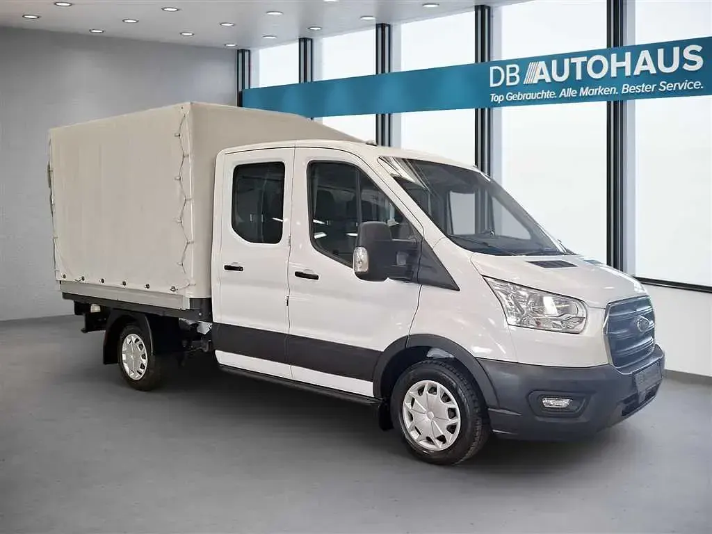 Gebraucht Ford Transit Trend 131 PS (96 kW) 2021 Weiß Van