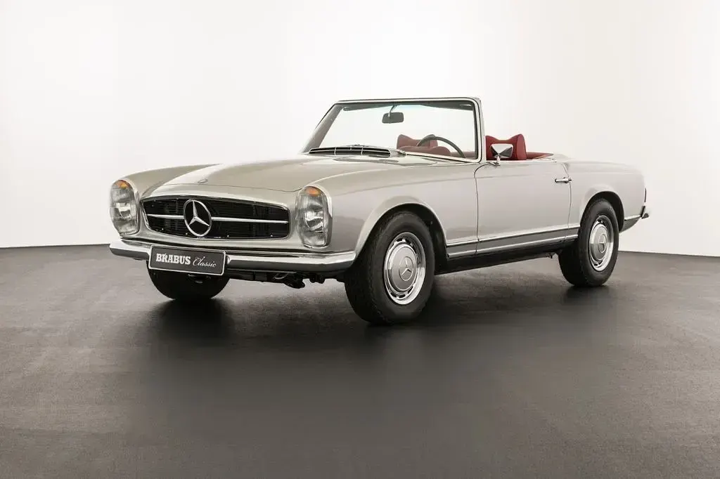 Gebraucht Mercedes SL280 Classic 170 PS (125 kW) 1969 Silber Cabrio