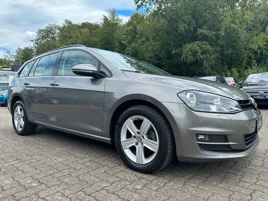 Gebraucht VW Golf VII Comfortline 110 PS (80 kW) 2014 Grau Kombi