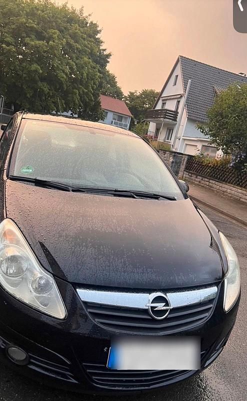 Gebraucht Opel Corsa 59 PS (43 kW) 2007 Schwarz Kleinwagen