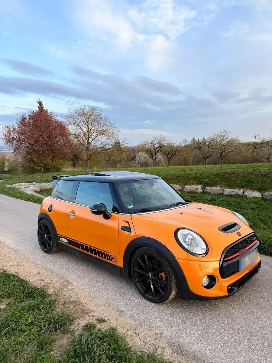 Gebraucht Mini John Cooper Works 320 PS (235 kW) 2014 Orange Kleinwagen