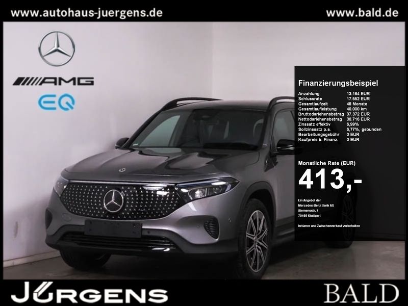 Grau metalliclack mountaingrau Gebraucht 2024 Mercedes EQB300 Electric Art SUV | 43.880 € - Bild 1/4