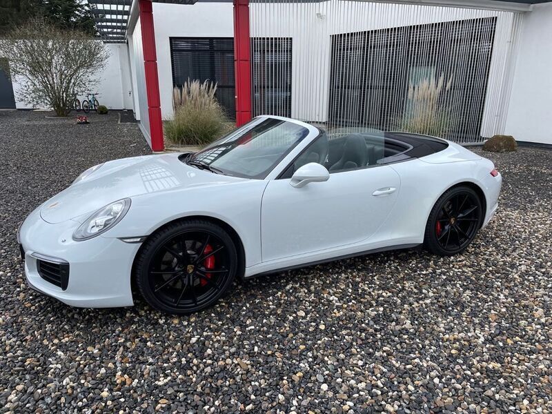 Weiß Gebraucht 2016 Porsche 911 Carrera 4S Cabriolet Sport Cabrio | 108.991 € (Fairer Preis) - Bild 1/4