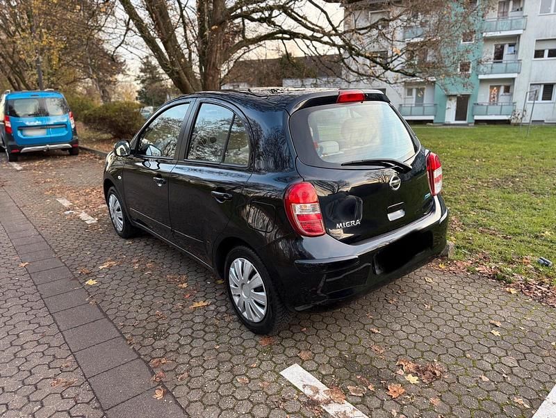 Gebraucht Nissan Micra 80 PS (58 kW) 2012 Schwarz Kleinwagen