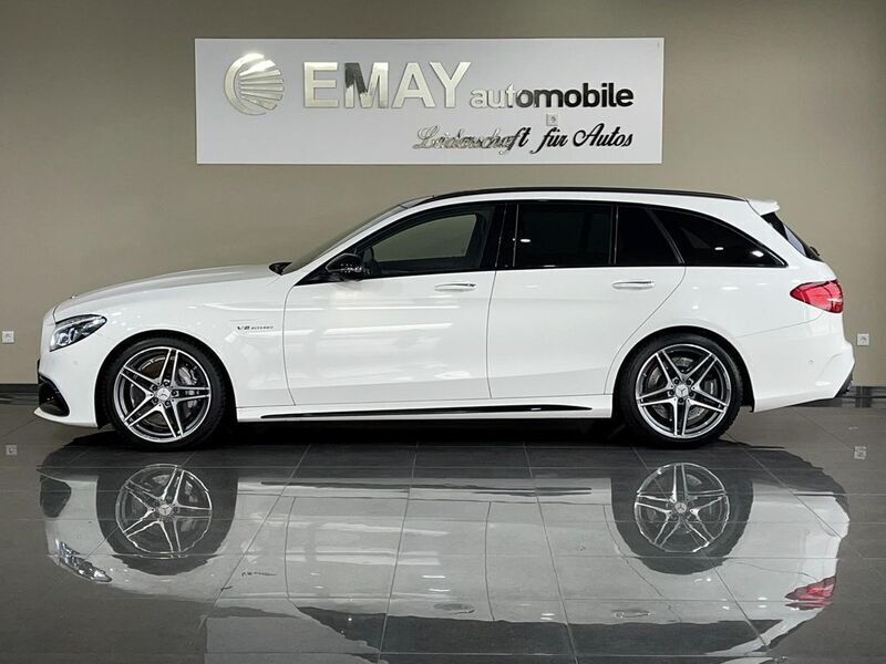 Weiß Gebraucht 2017 Mercedes C63 AMG AMG Kombi | 44.989 € (Etwas zu teuer) - Bild 1/4
