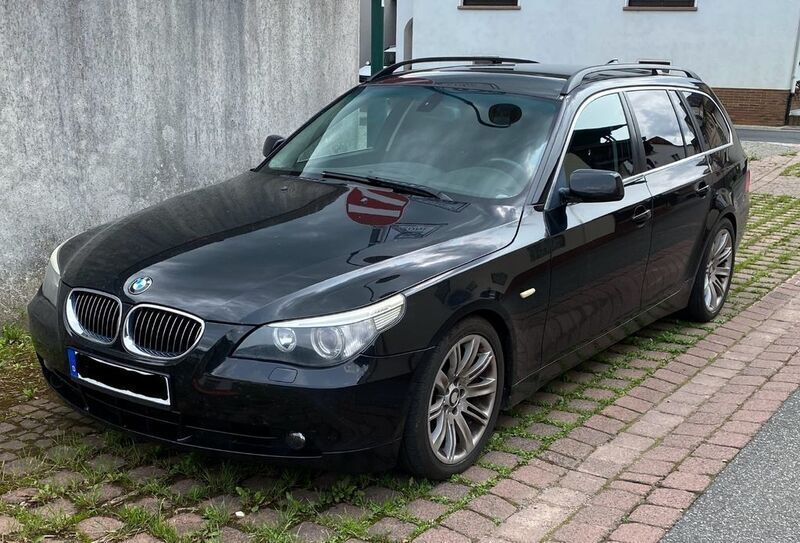 Schwarz Gebraucht 2006 BMW 525 Performance Kombi | 3.990 € (Guter Preis) - Bild 1/4
