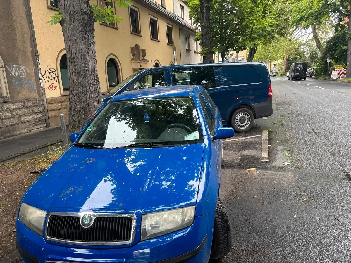 Gebraucht Skoda Fabia 75 PS (55 kW) 2007 Blau Kleinwagen