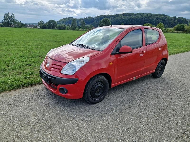 Rot Gebraucht 2009 Nissan Pixo Kleinwagen | 499 € (Superpreis) - Bild 1/4
