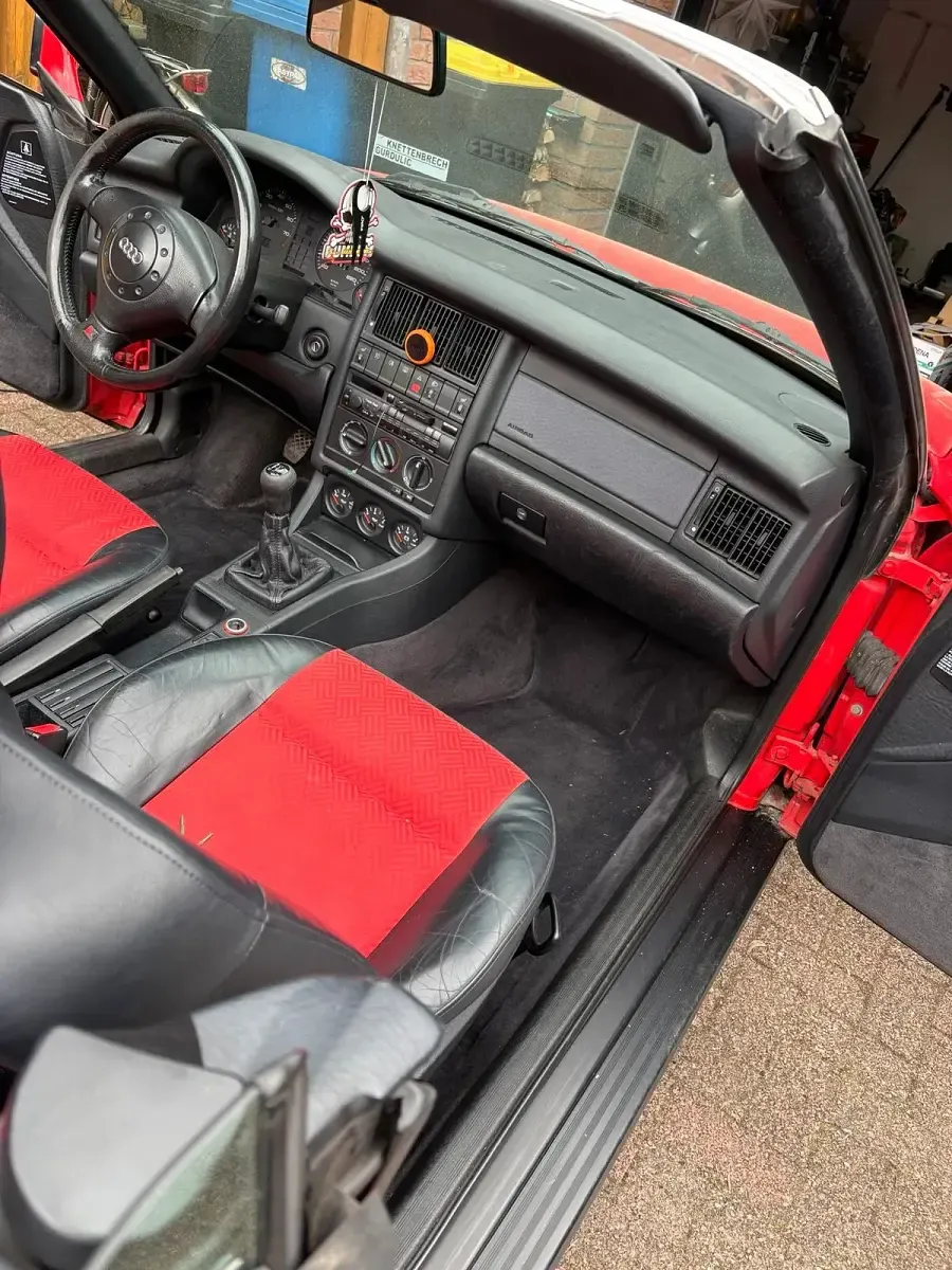 Gebraucht Audi 80 118 PS (86 kW) 1996 Rot Cabrio