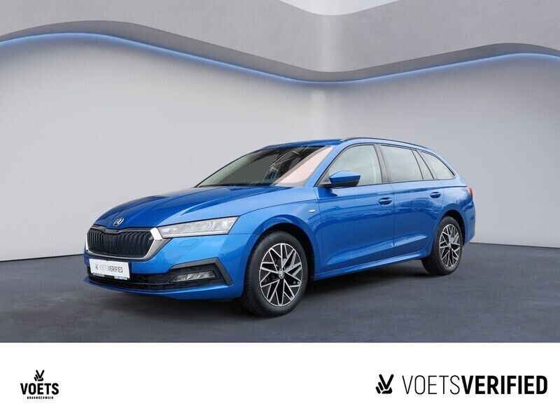 Blau Gebraucht 2021 Skoda Octavia Clever Kombi | 17.450 € (Guter Preis) - Bild 1/4