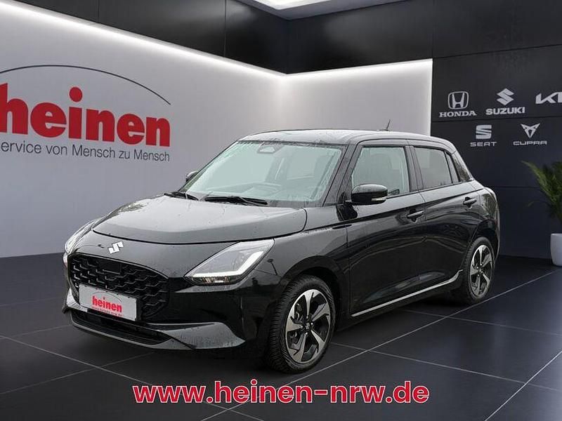 Schwarz Gebraucht 2025 Suzuki Swift Comfort+ Kleinwagen | 15.919 € (Guter Preis) - Bild 1/4
