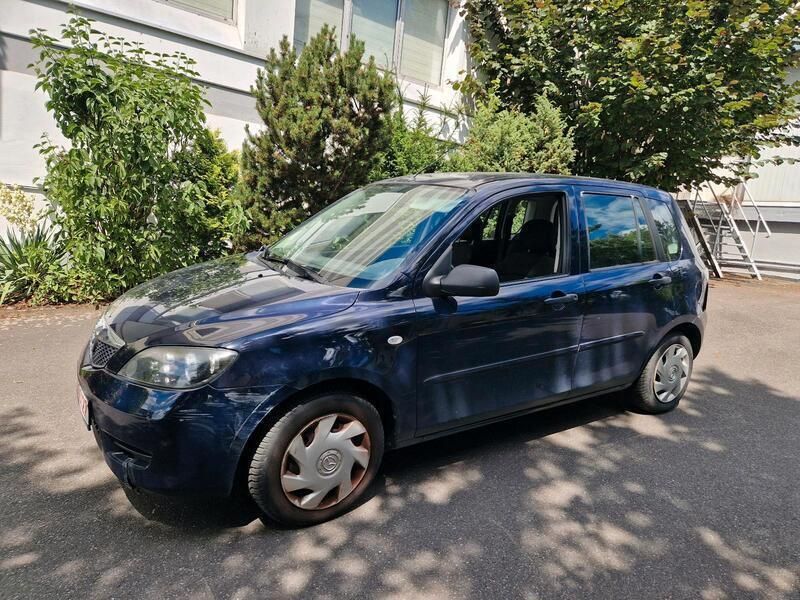 Blau Gebraucht 2006 Mazda 2 Limousine | 500 € (Superpreis) - Bild 1/4