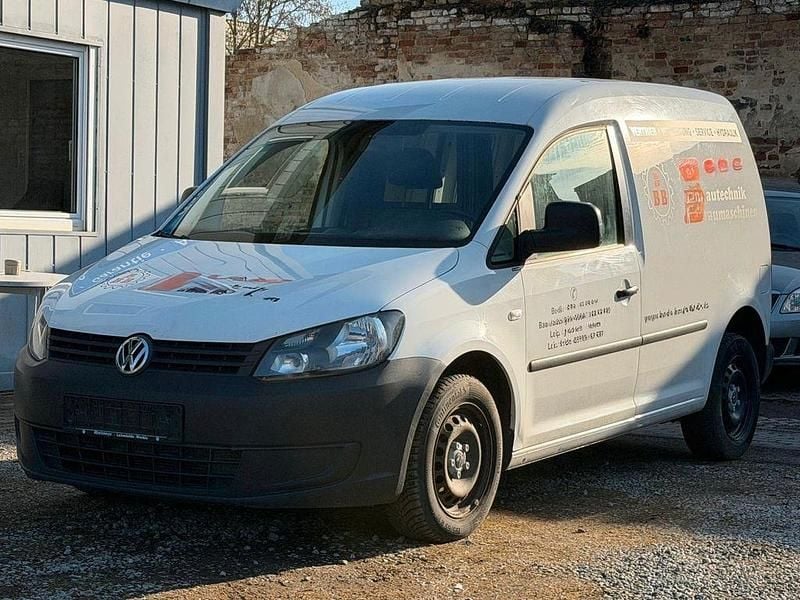 Gebraucht VW Caddy 75 PS (55 kW) 2014 Weiß Van / Kleinbus