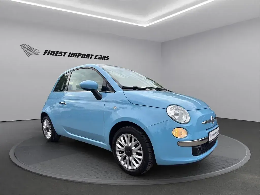 Gebraucht Fiat 500 Lounge 69 PS (50 kW) 2014 Blau