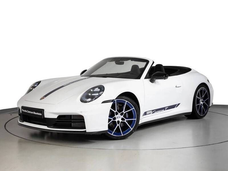 Weiß Neu 2025 Porsche 911 Carrera T Cabrio | 176.036 € (Fairer Preis) - Bild 1/4