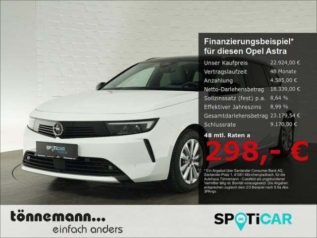 Weiss Gebraucht 2023 Opel Astra Elegance Kombi | 22.924 € (Fairer Preis) - Bild 1/4