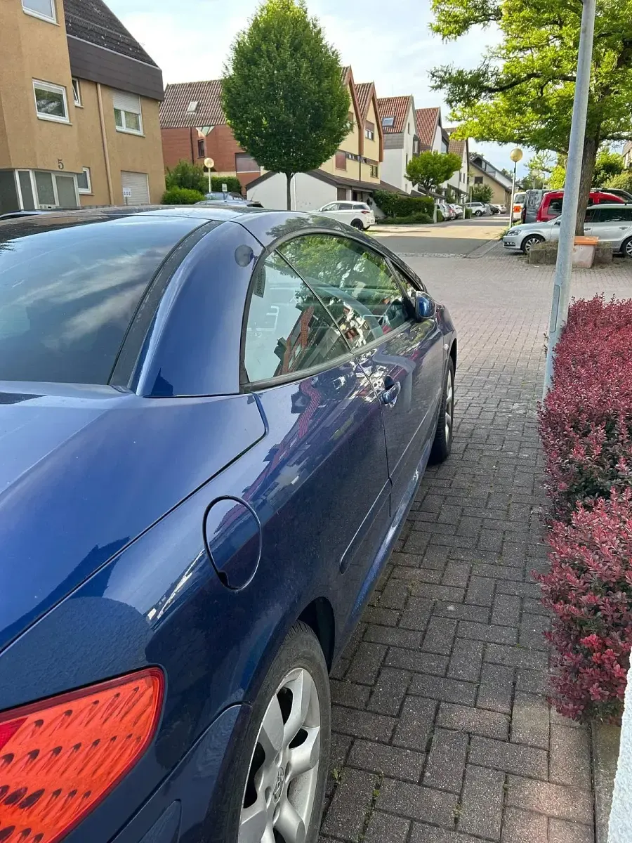 Gebraucht Peugeot 307 CC 140 PS (102 kW) 2006 Blau Cabrio