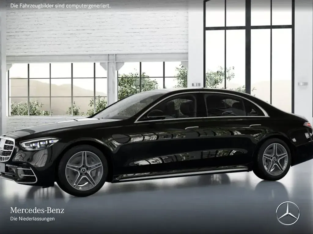 Gebraucht Mercedes S350 AMG 313 PS (230 kW) 2025 Obsidianschwarz Limousine