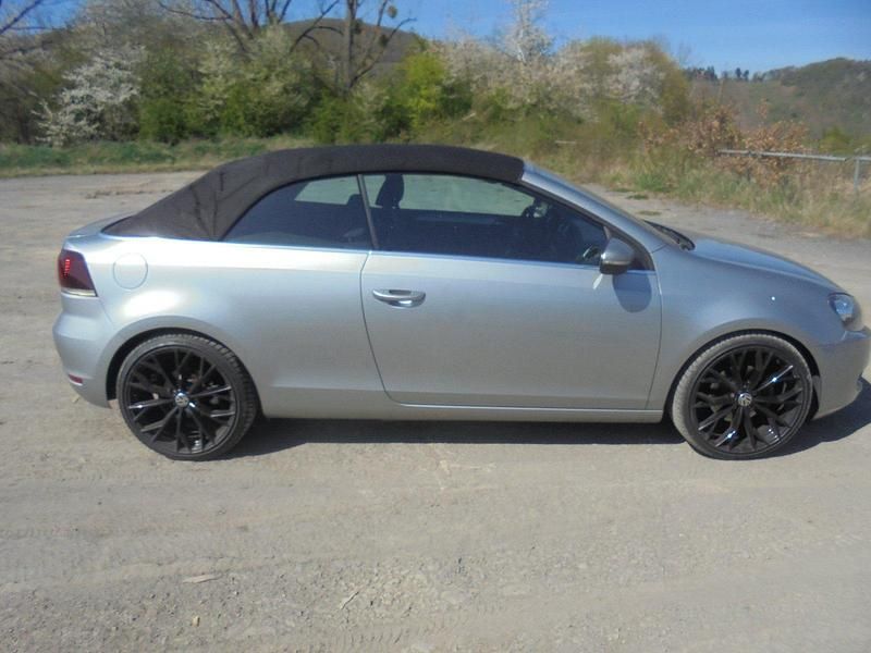 Gebraucht VW Golf Cabriolet 105 PS (77 kW) 2012 Silber Cabrio