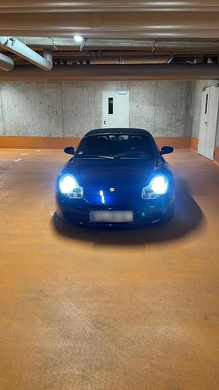 Usado Porsche Boxster S 250 CV (183 kW) 2001 Azul Descapotable