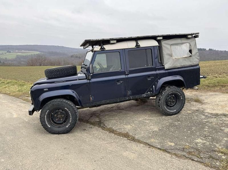 Gebraucht Land Rover Defender SE 122 PS (89 kW) 2003 Blau Kombi