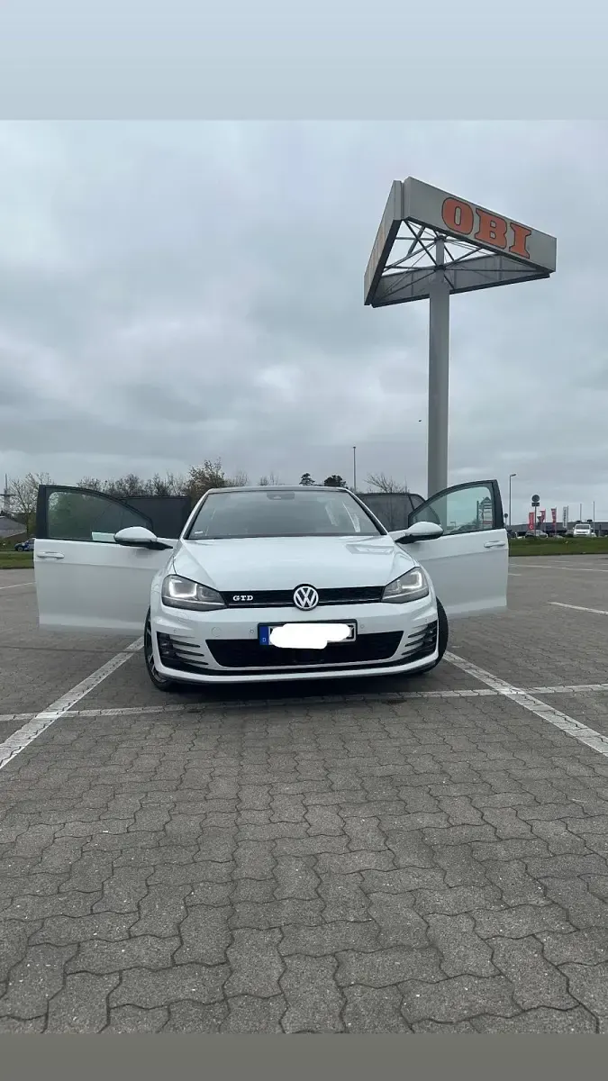 Gebraucht VW Golf VII Sport 184 PS (135 kW) 2014 Weiß Limousine