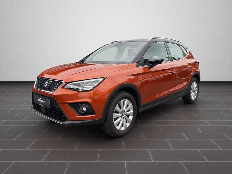 "eclipse" orange (metallic) Gebraucht 2018 Seat Arona XCELLENCE SUV | 14.900 € (Fairer Preis) - Bild 1/4
