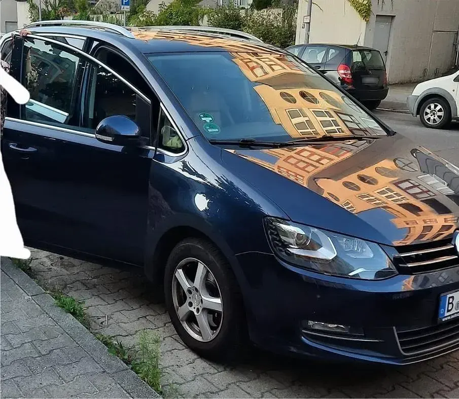 Gebraucht VW Sharan 140 PS (102 kW) 2013 Blau Van / Kleinbus