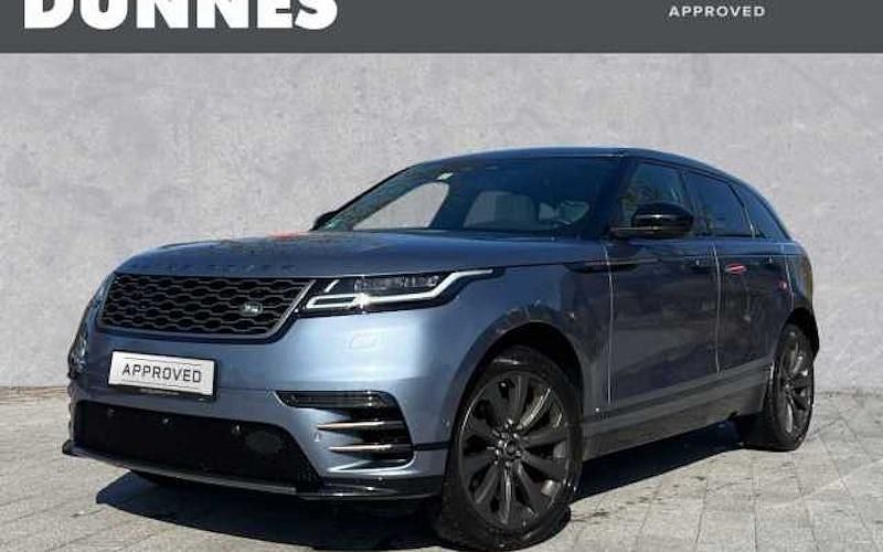 Blau (byronblue metallic) Gebraucht 2021 Land Rover Range Rover Velar SE Dynamic SUV | 42.590 € (Guter Preis) - Bild 1/4