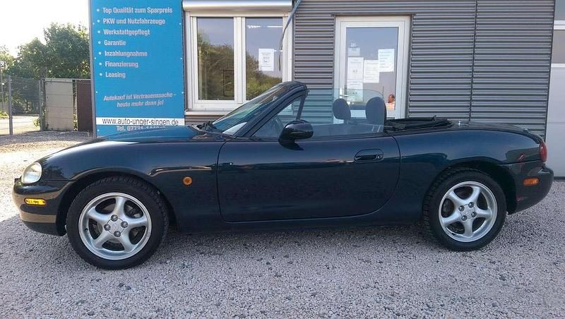 Gebraucht Mazda MX5 110 PS (80 kW) 1999 Blau Cabrio