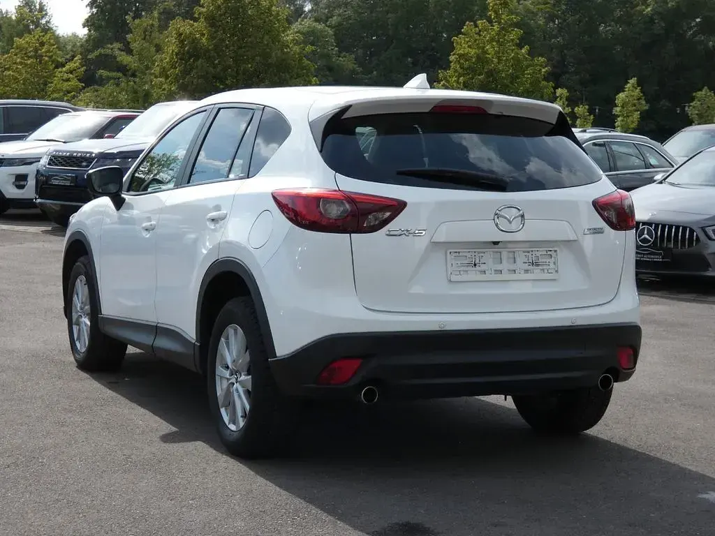 Usata Mazda CX-5 Exclusive-Line 150 CV (110 kW) 2016 Bianco SUV