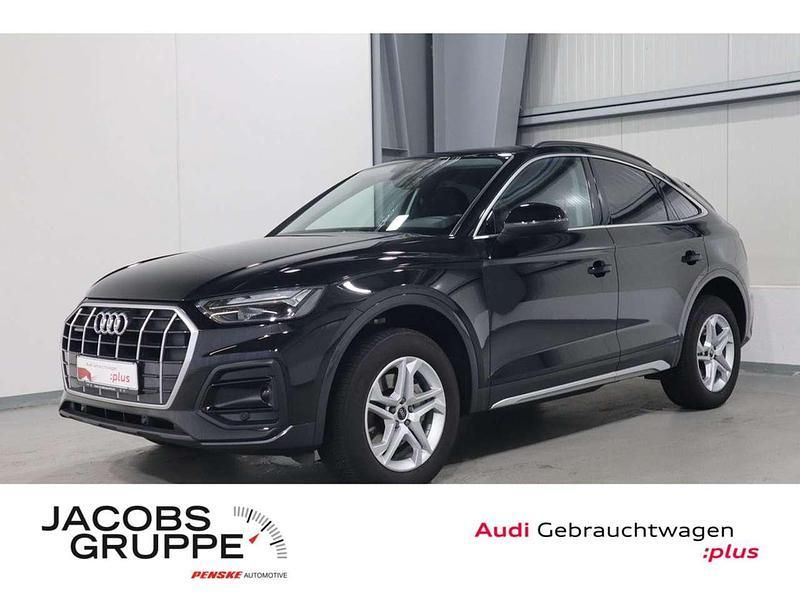 Brillantschwarz Gebraucht 2024 Audi Q5 Sportback Advanced SUV | 45.820 € (Guter Preis) - Bild 1/4